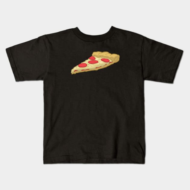 Pizza Kids T-Shirt by JoelCarroll